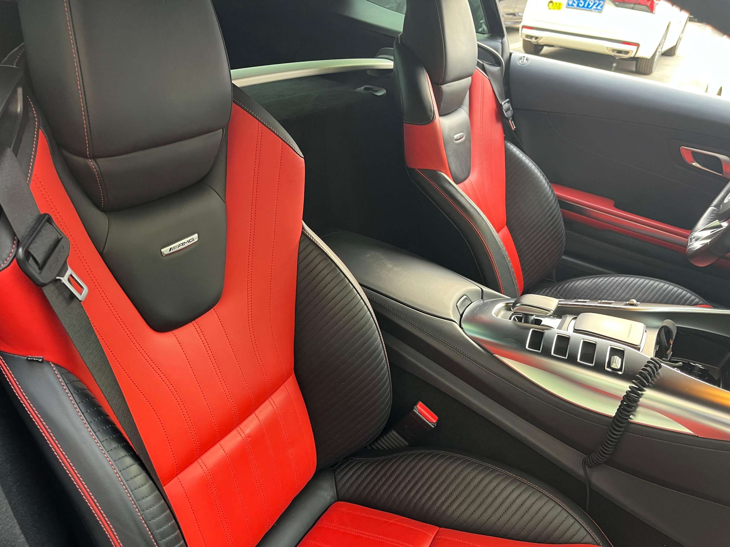 二手奔驰 AMG GT 黑色/红色 2019款