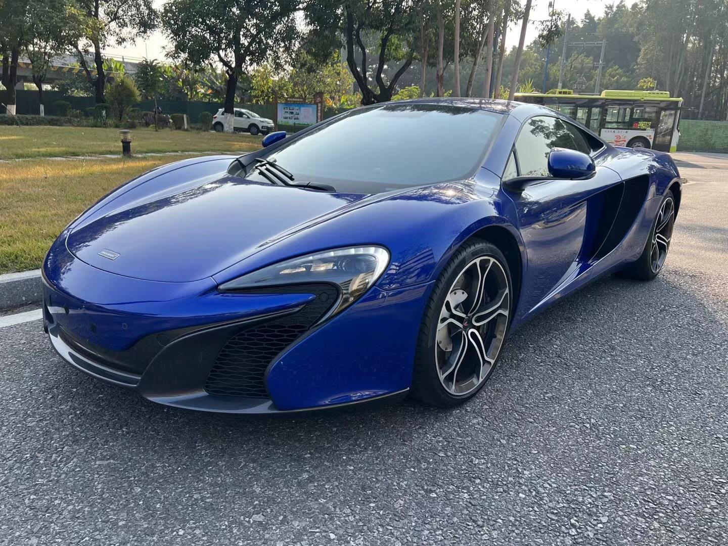 二手迈凯伦 625C 蓝色/黑色 2015款  3.8T Spider