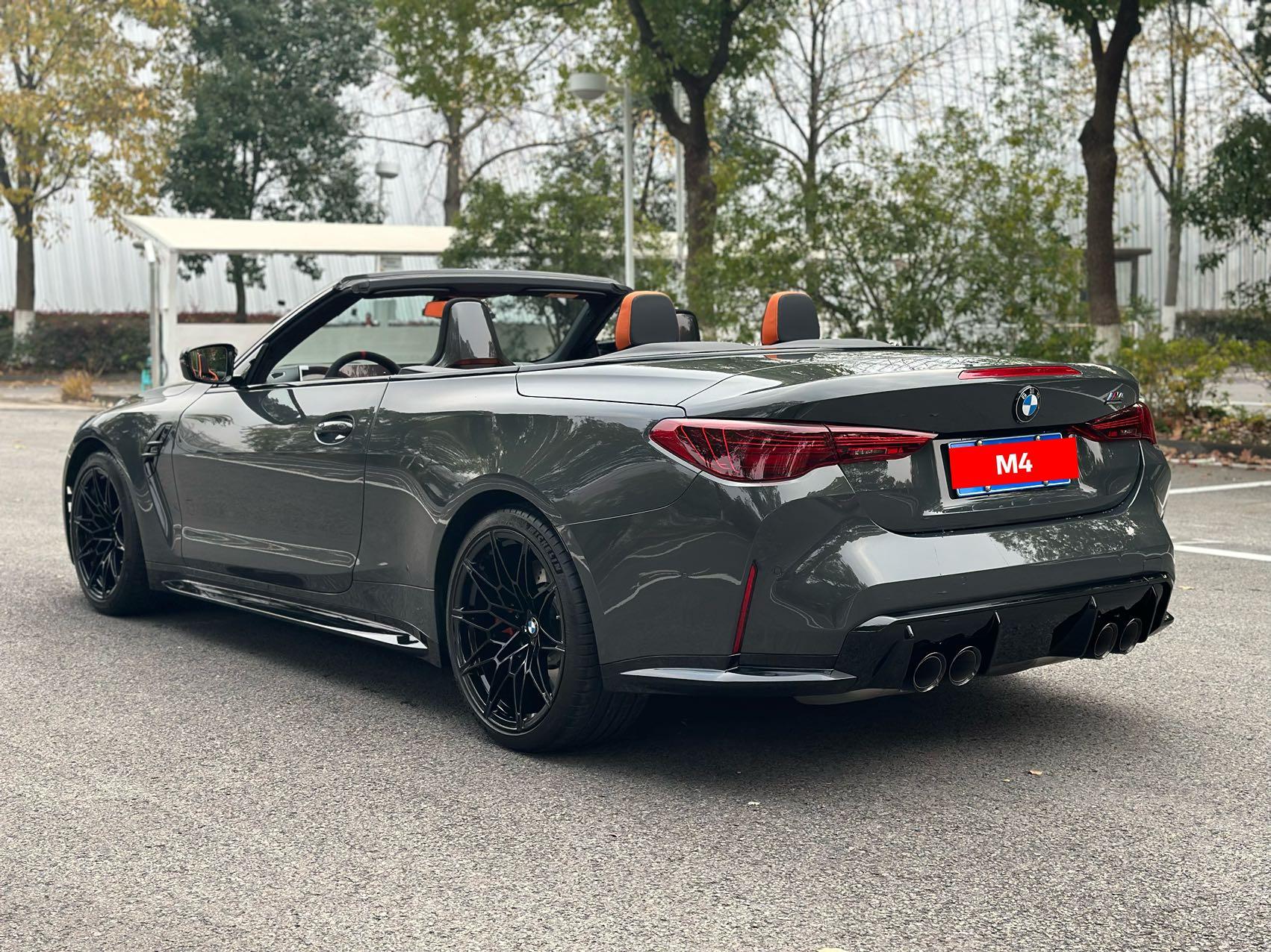 二手宝马 M系 碧玺灰/卡拉米橙 M4敞篷版轿跑车 MxDrive 雷霆版 中规版