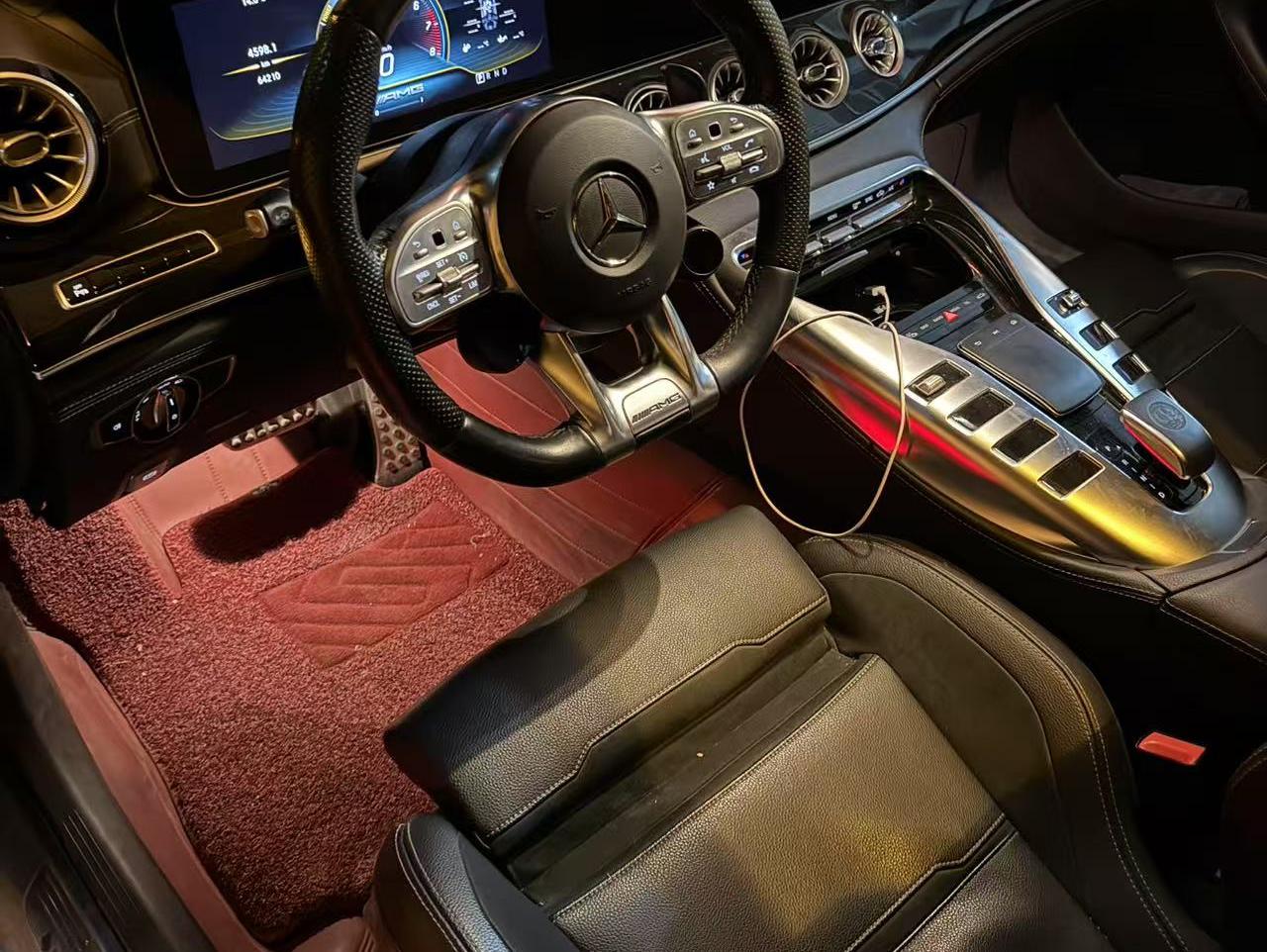 二手奔驰 AMG GT 灰色/黑色 2019款 AMG GT 50 四门跑车