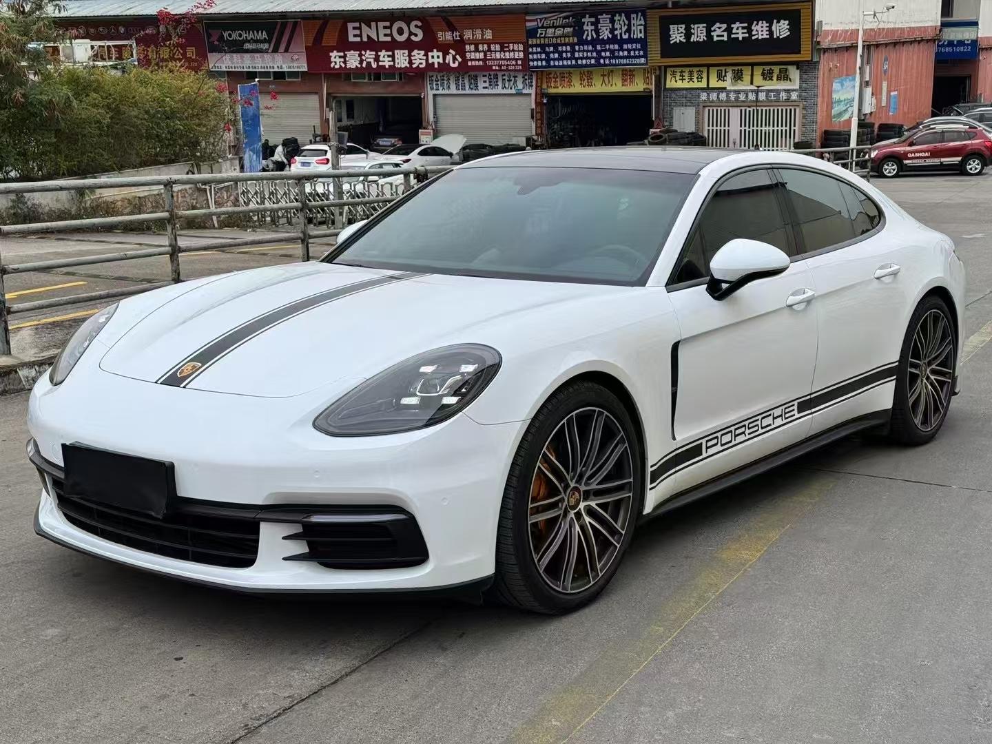 二手保时捷 Panamera 鸽子灰/阿拉伯灰 2018款 3.0T