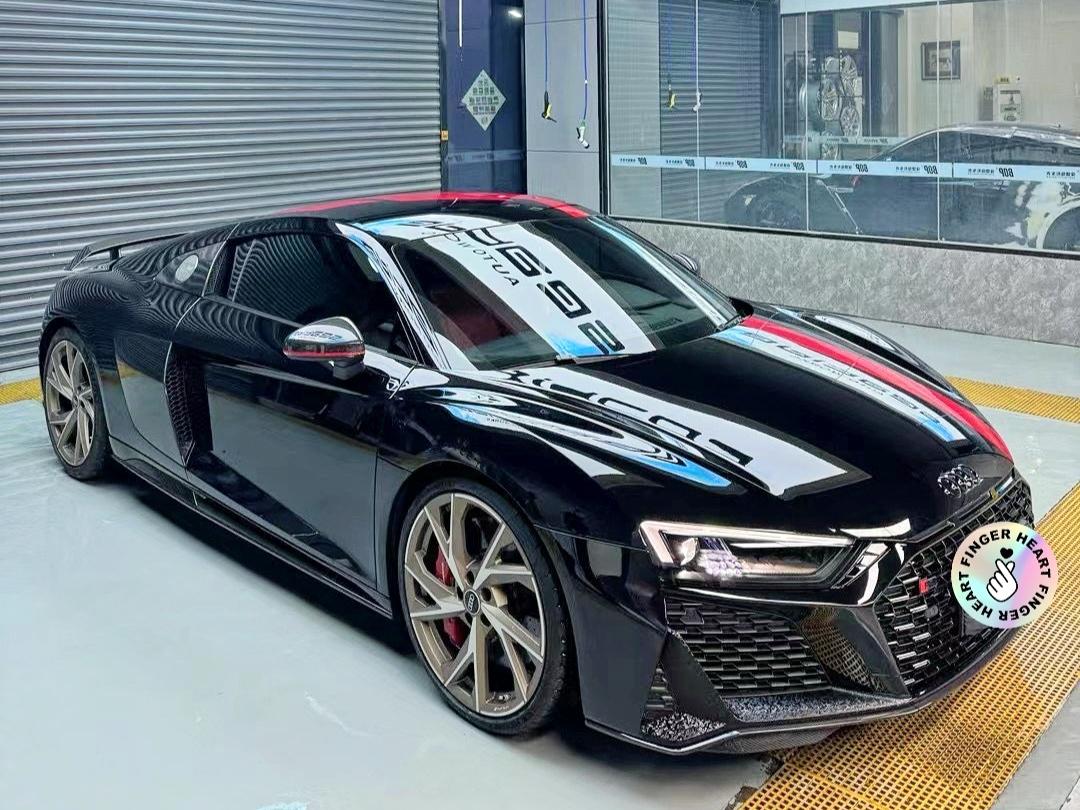 二手奥迪 R8 黑色/红色 2022款 5.2L Coupe Performance