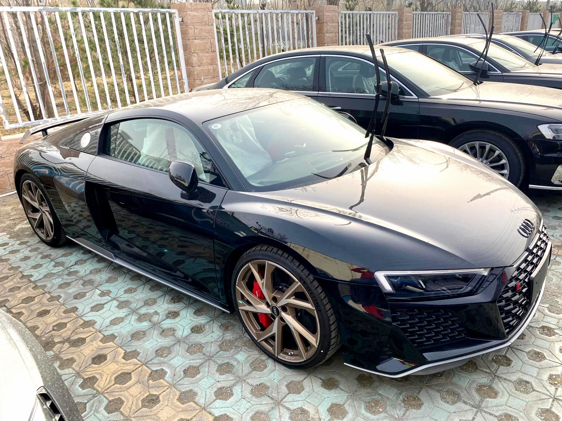 二手奥迪 R8 黑色/红色 2022款 5.2L Coupe Performance