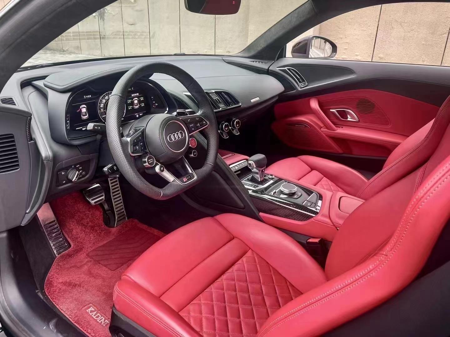 二手奥迪 R8 黑色/红色 2022款 5.2L Coupe Performance