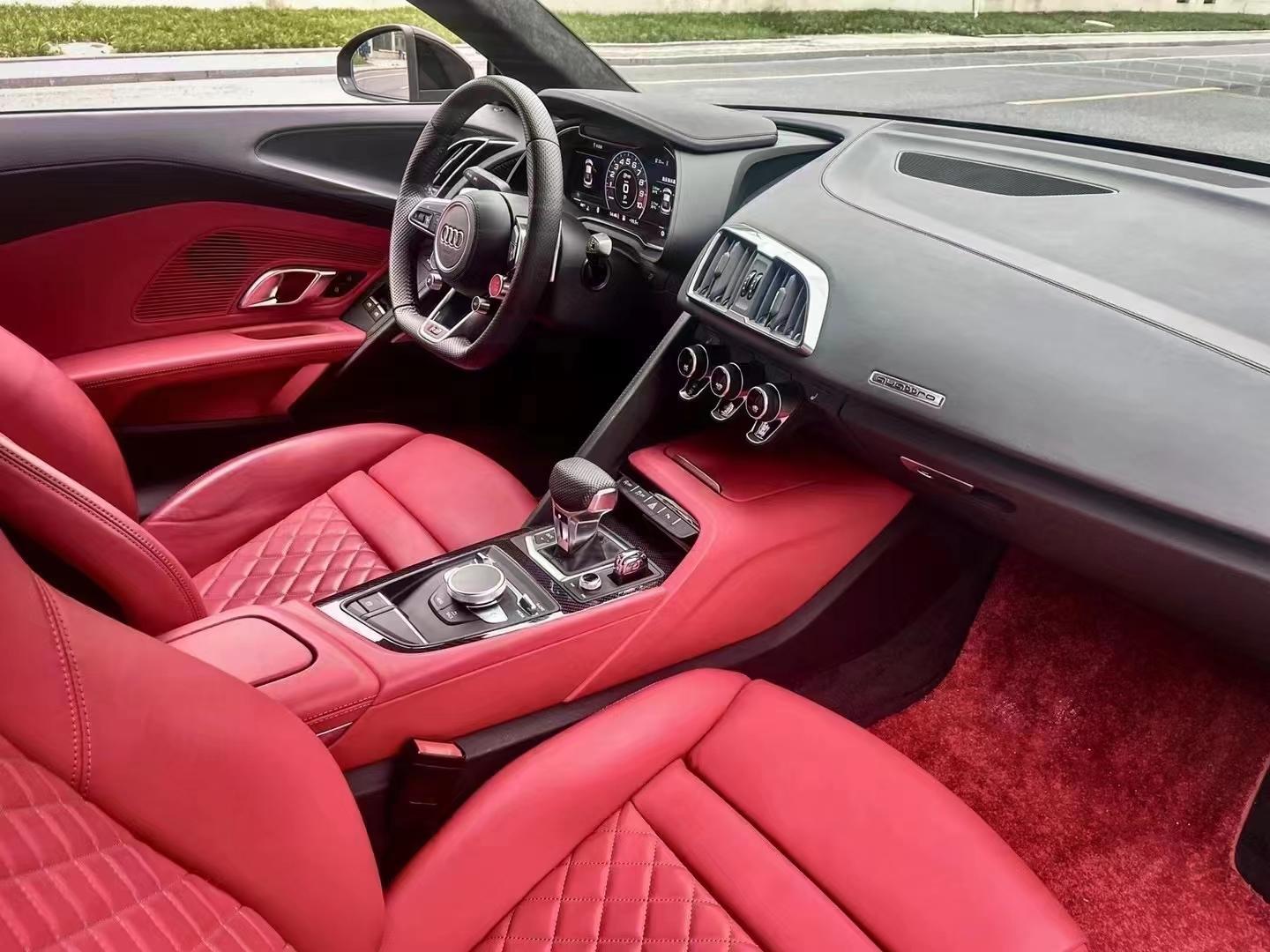 二手奥迪 R8 黑色/红色 2022款 5.2L Coupe Performance