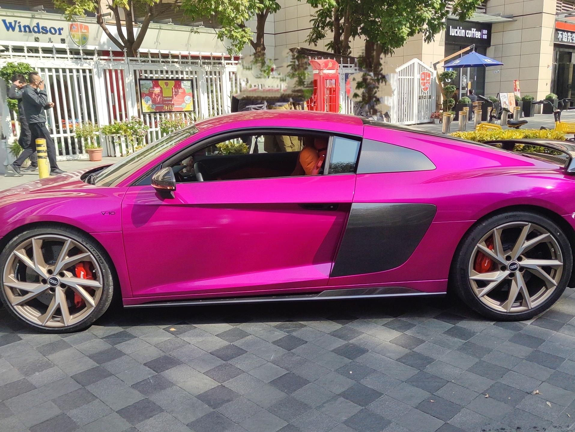 二手奥迪 R8 黑色/红色 2022款 5.2L Coupe Performance
