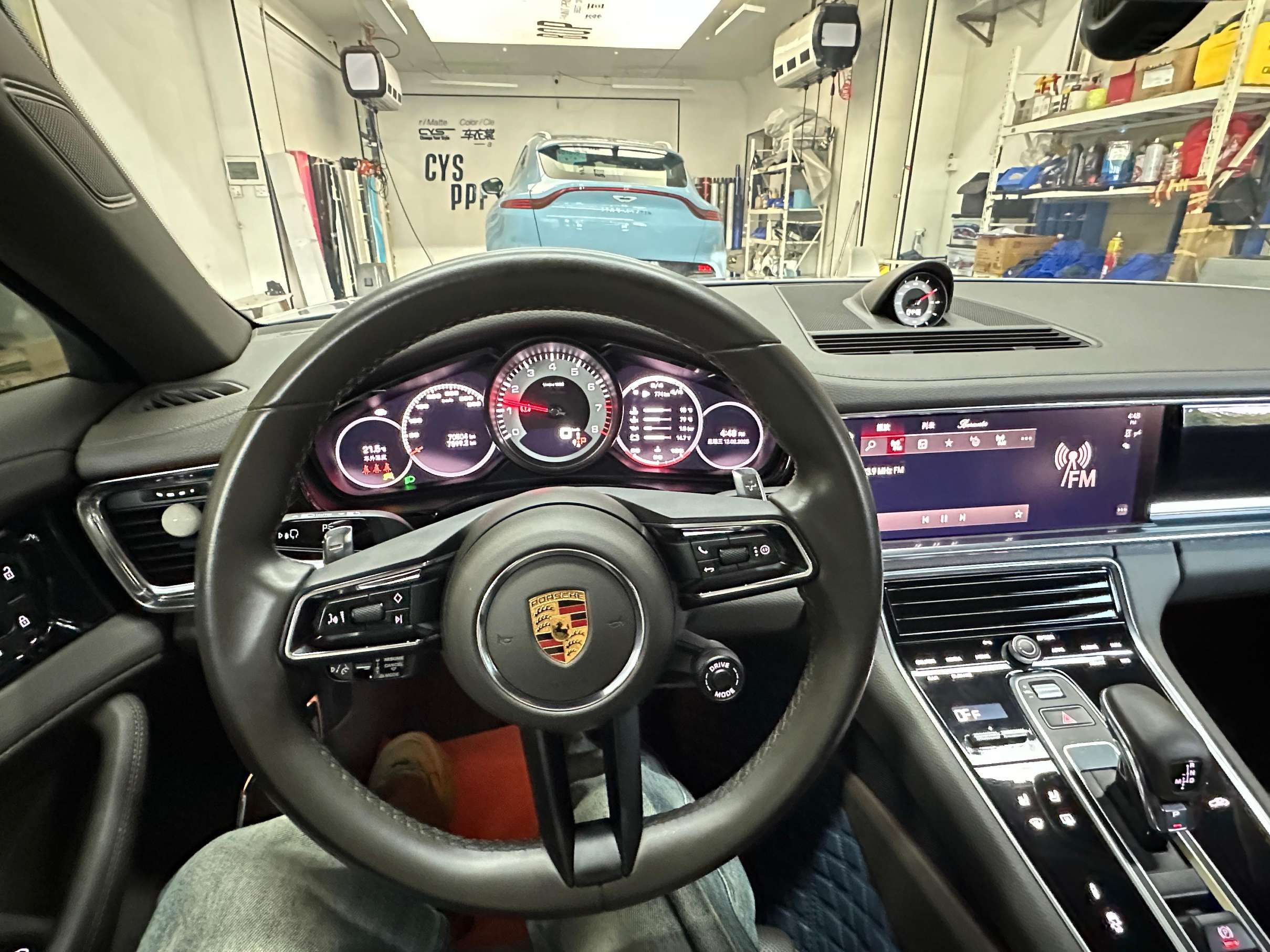 二手保时捷 Panamera 细花白/玛瑙灰 2022款 Panamera 4S Sport Turismo 2.9T