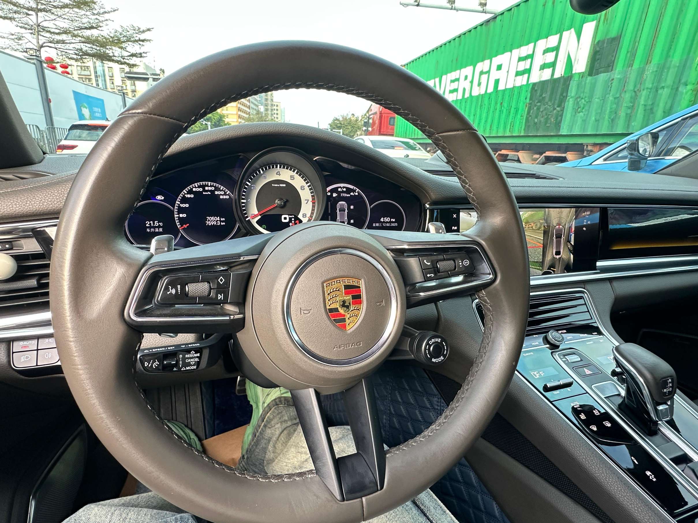 二手保时捷 Panamera 细花白/玛瑙灰 2022款 Panamera 4S Sport Turismo 2.9T