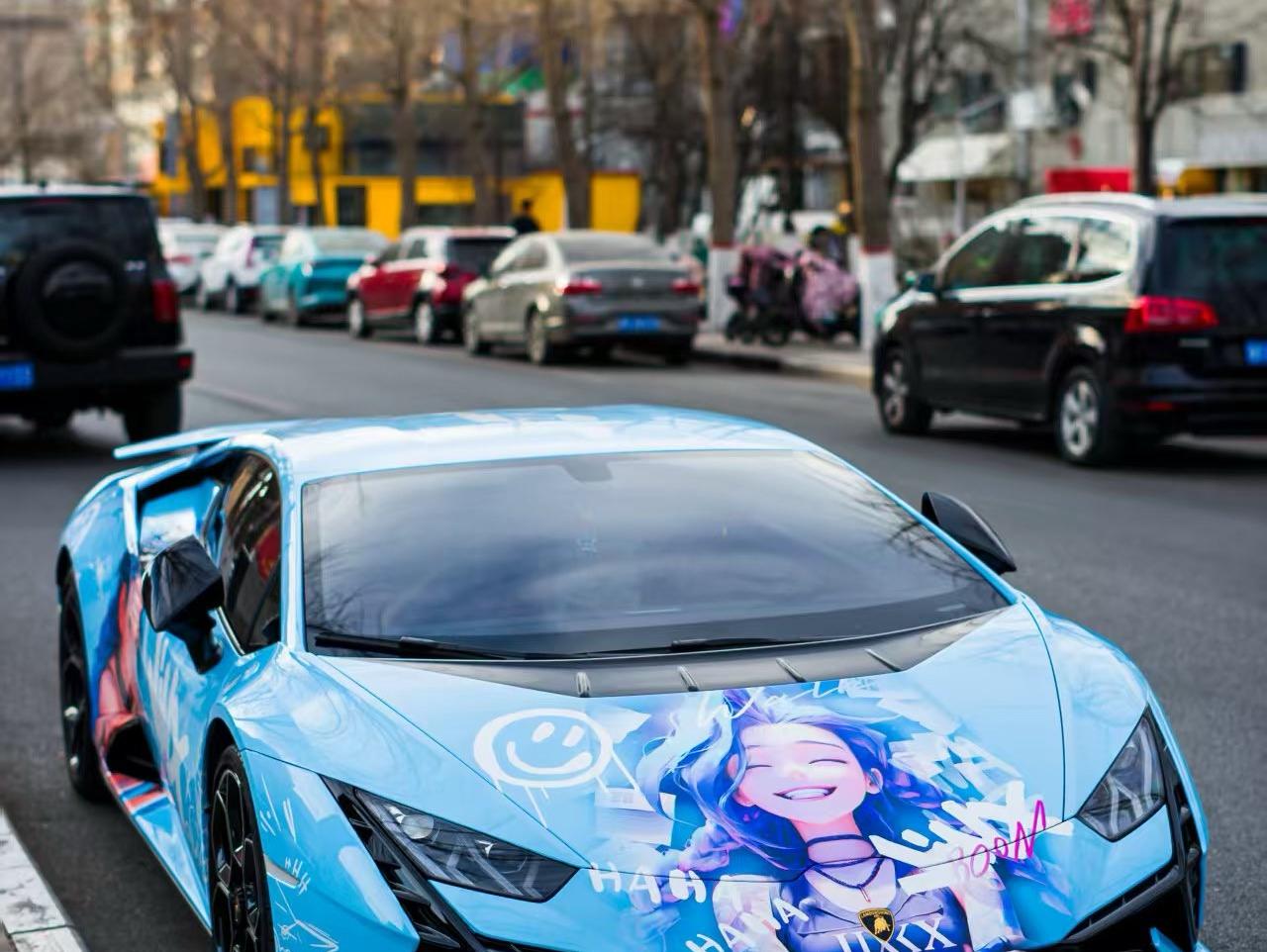 二手兰博基尼 Huracán 黑色/黑黄 Tecnica 中规版