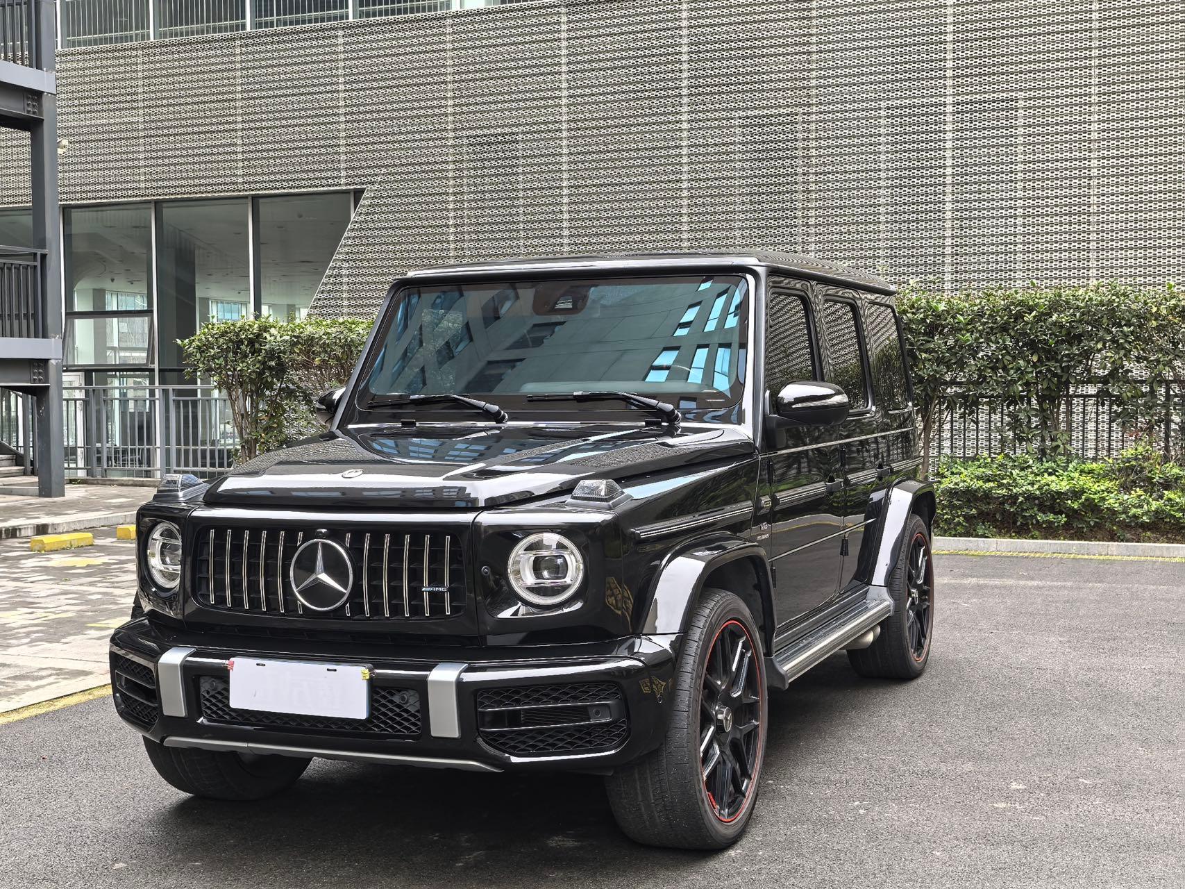 二手奔驰 奔驰G级 黑色/黑色 2021款 G 500