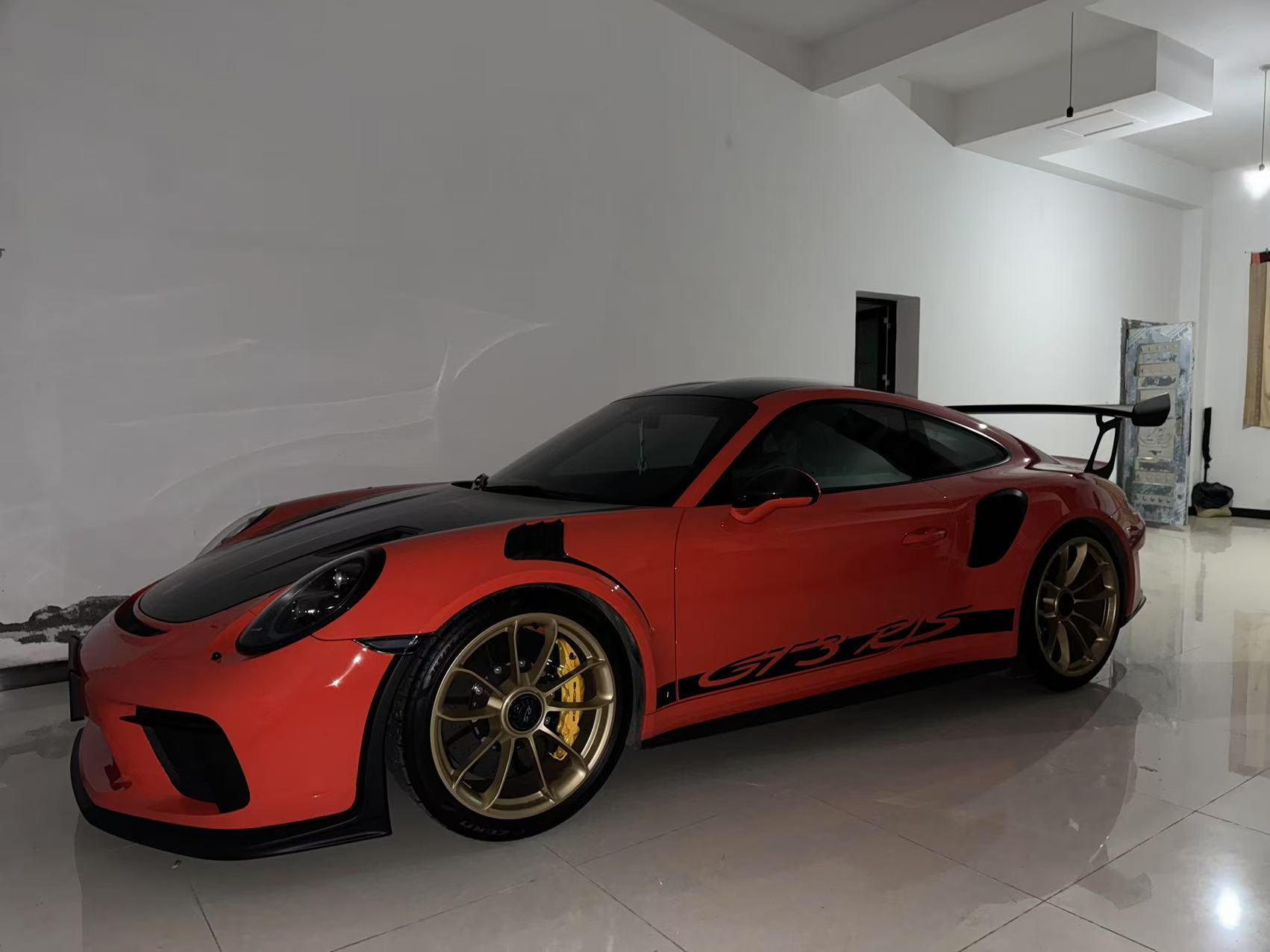 二手保时捷 911 熔岩橙/黑色 GT3RS    中规版