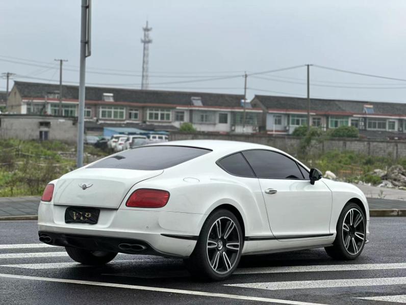 二手宾利 欧陆GT 白色/棕色 2014款 4.0T GT V8 S 标准版