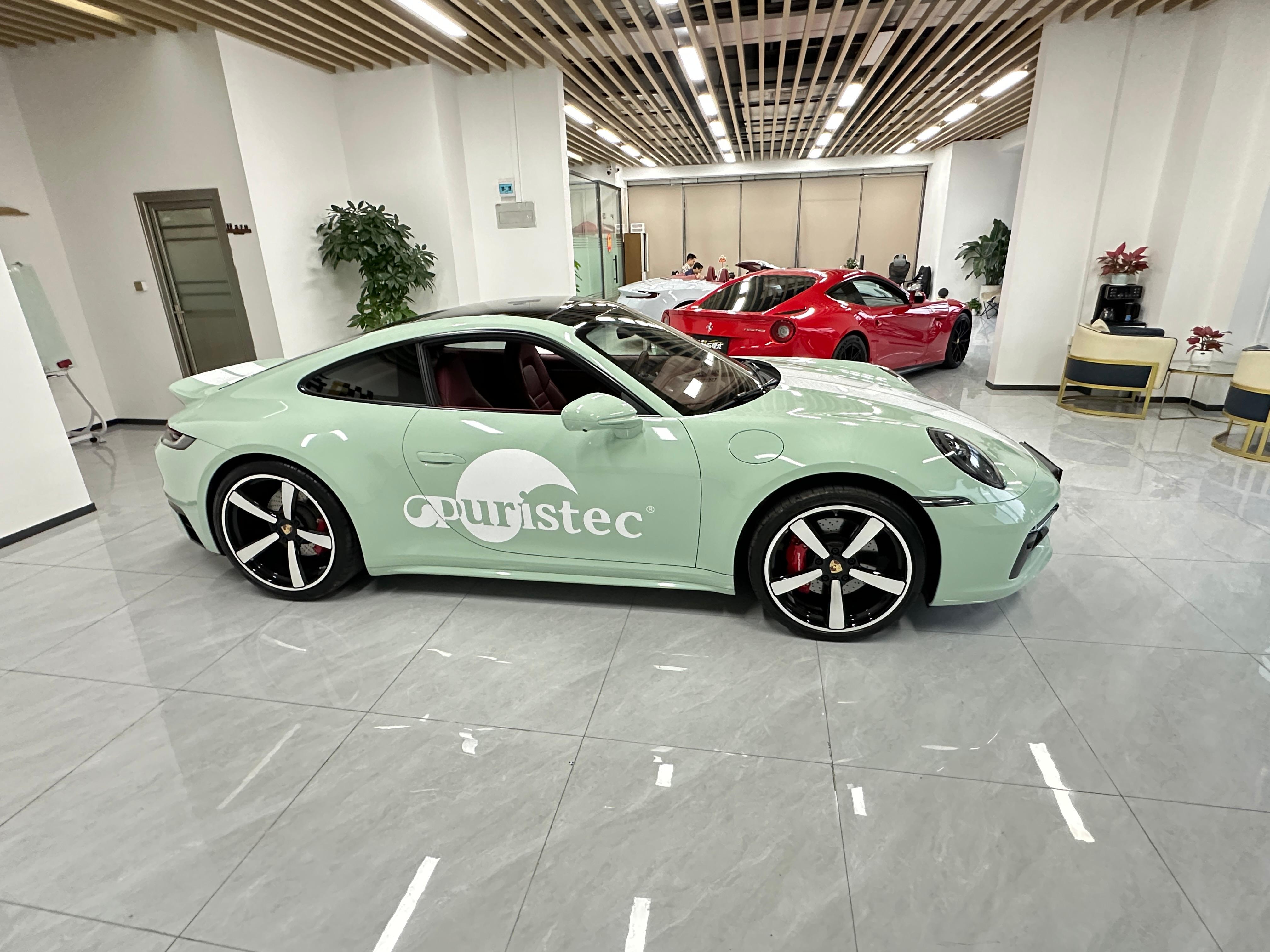 二手保时捷 911 白色/红色 2023款 Carrera 3.0T