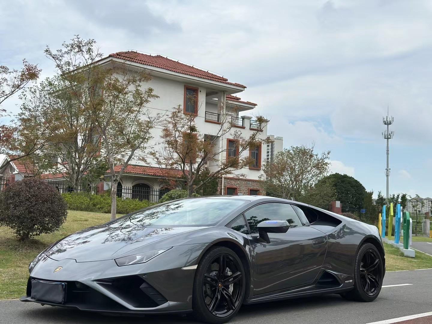 二手兰博基尼 Huracán 灰色/咖啡色 2020款 Huracán EVO RWD