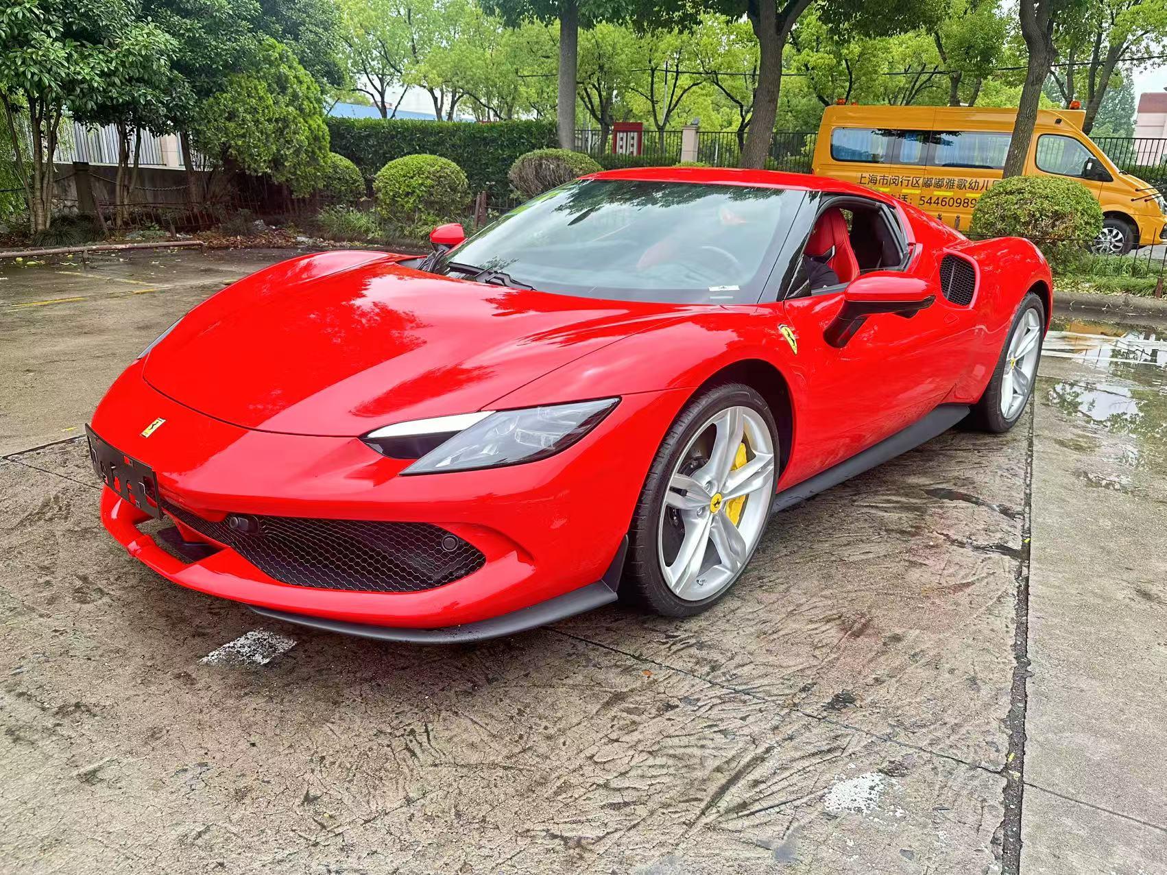 二手法拉利 296 GTB 红色/红色 2021款 3.0T 