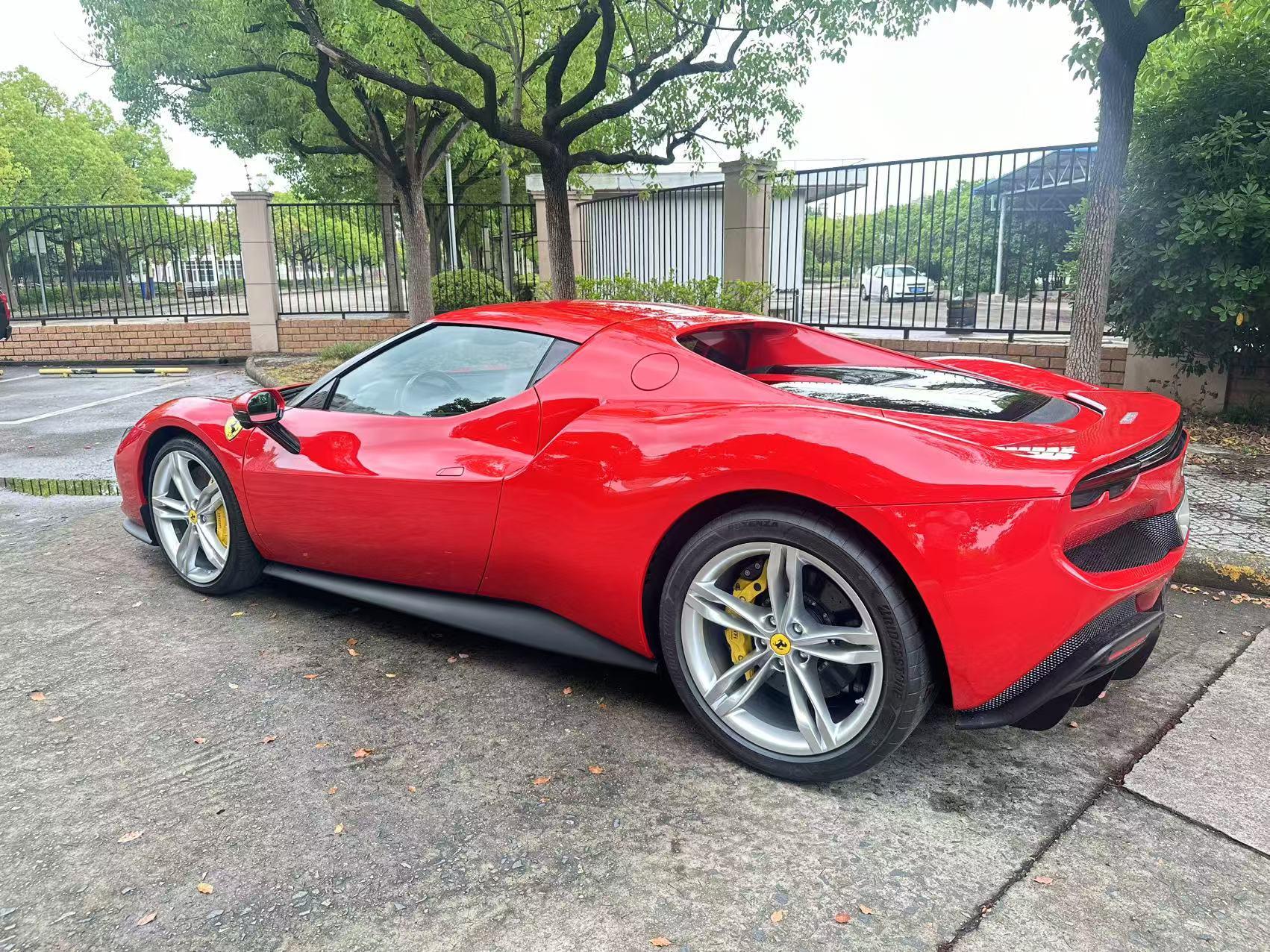 二手法拉利 296 GTB 红色/红色 2021款 3.0T