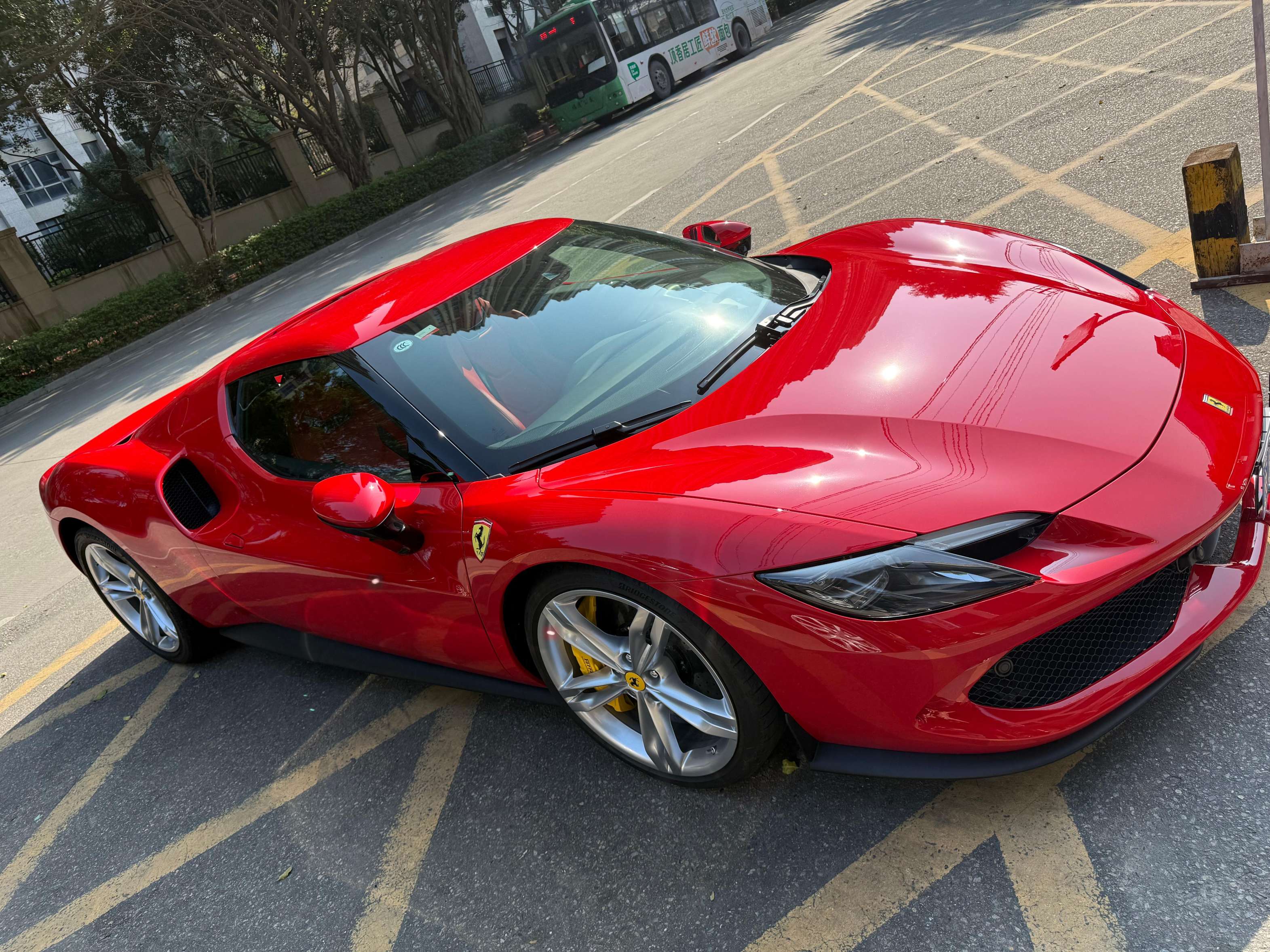 二手法拉利 296 GTB 红色/红色 2021款 3.0T