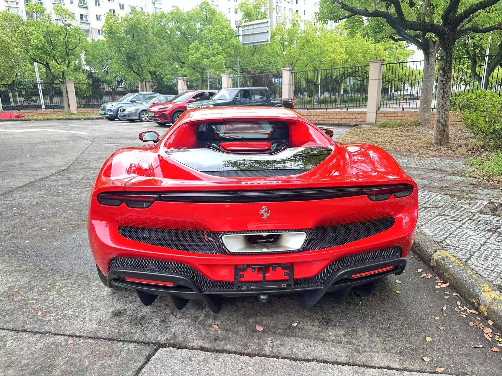 二手法拉利 296 GTB 红色/红色 2021款 3.0T