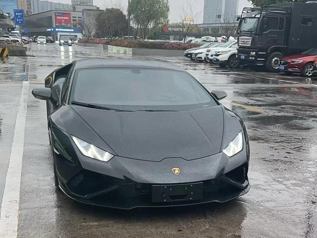 二手兰博基尼 Huracán 黑色/橙色 2019款 Huracán EVO