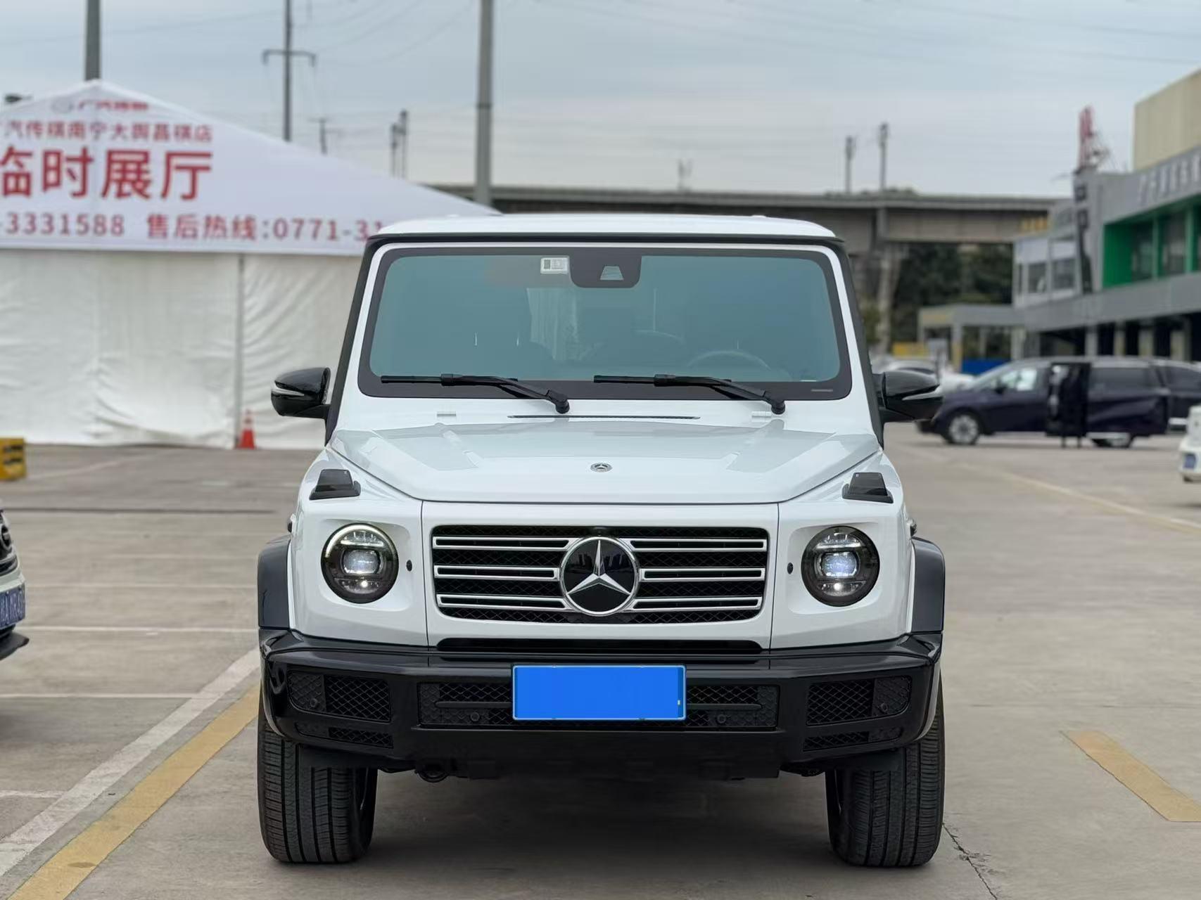 二手奔驰 奔驰G级 绿色/黑灰 2022款 G 500