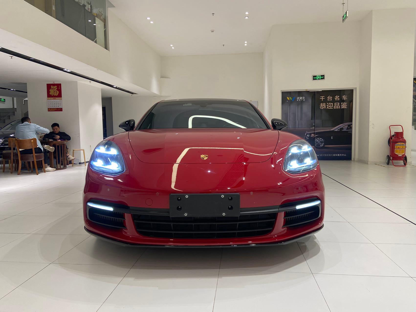 二手保时捷 Panamera 红色/黑色 2017款 4S 猎装版 2.9T