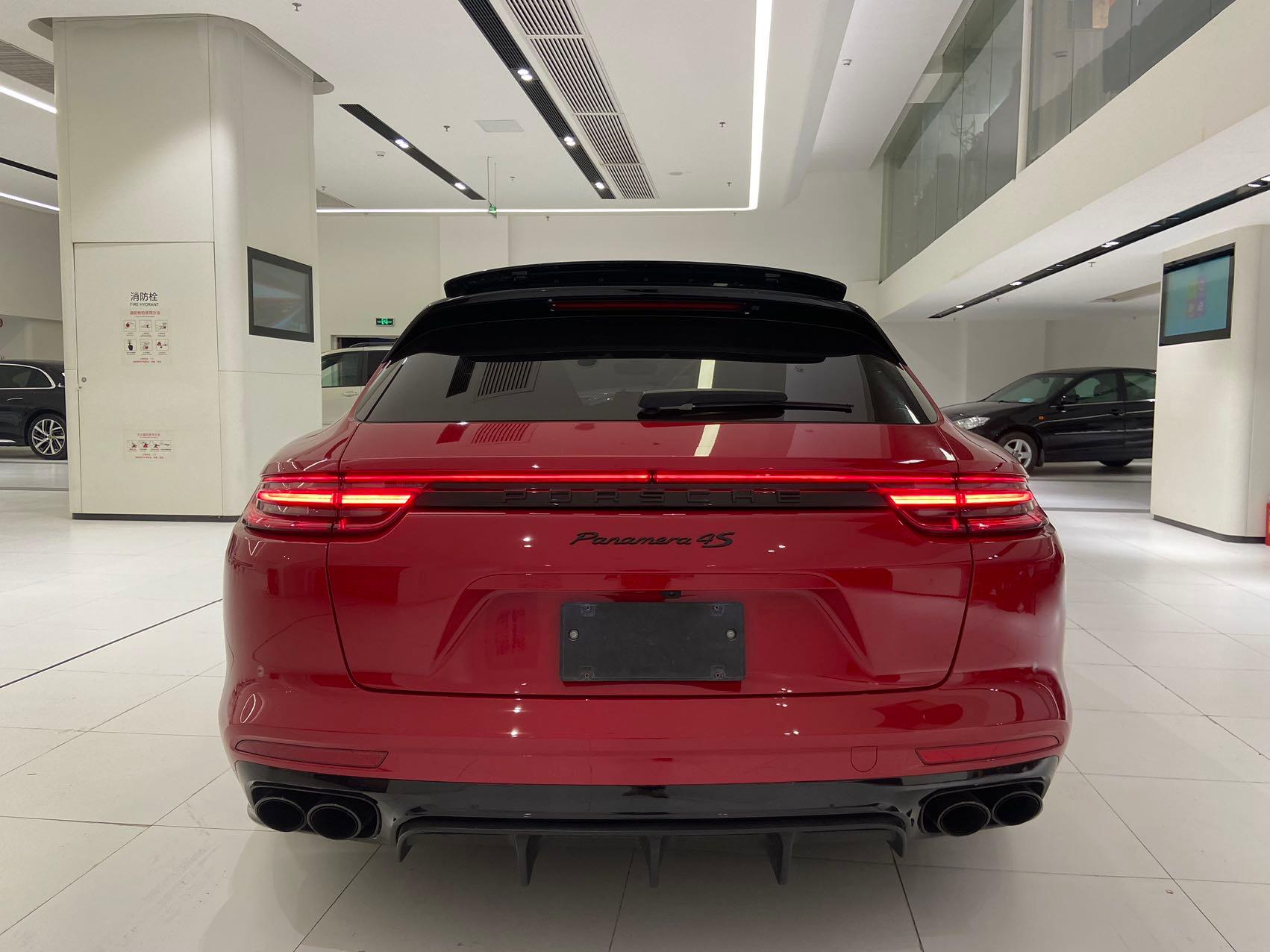 二手保时捷 Panamera 红色/黑色 2017款 4S 猎装版 2.9T