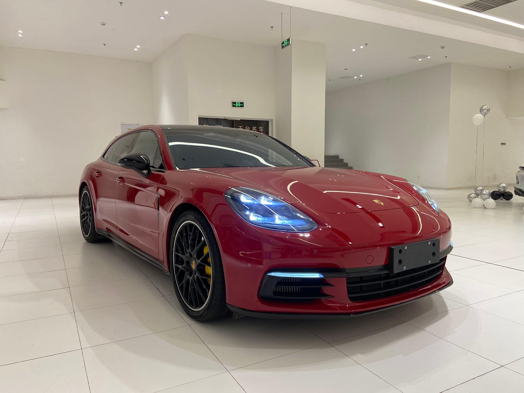 二手保时捷 Panamera 红色/黑色 2017款 4S 猎装版 2.9T