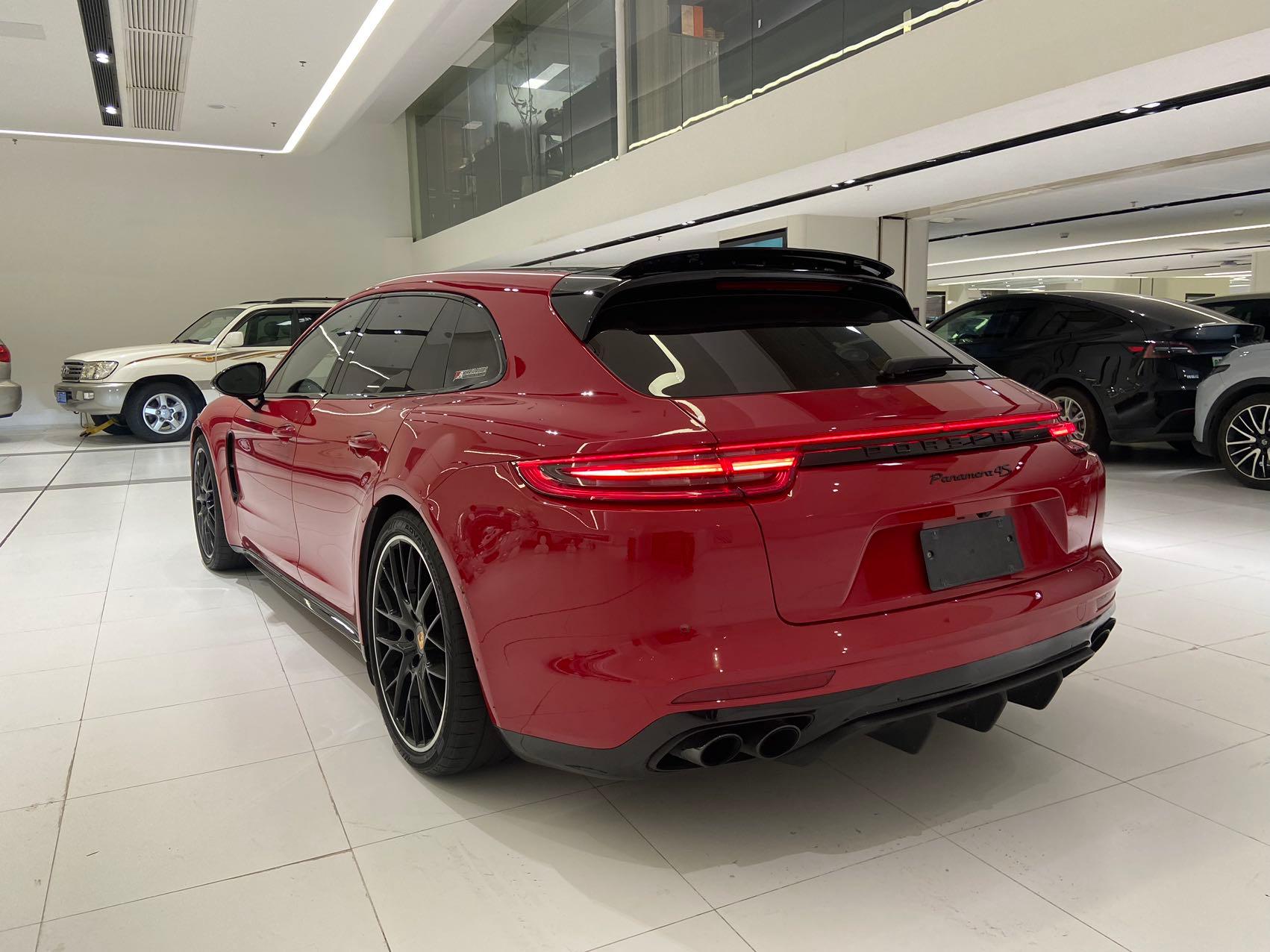 二手保时捷 Panamera 红色/黑色 2017款 4S 猎装版 2.9T