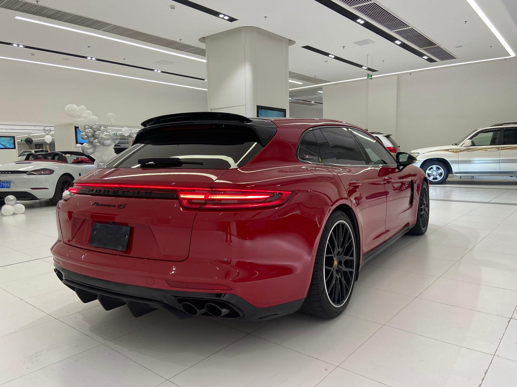二手保时捷 Panamera 红色/黑色 2017款 4S 猎装版 2.9T