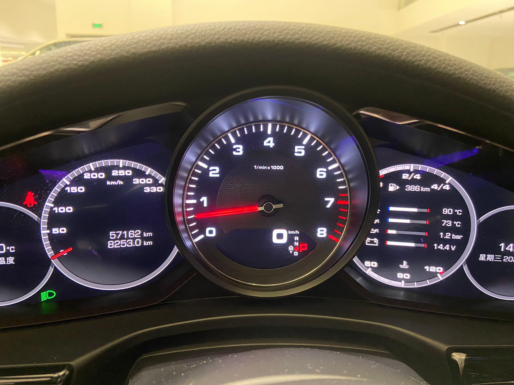 二手保时捷 Panamera 红色/黑色 2017款 4S 猎装版 2.9T