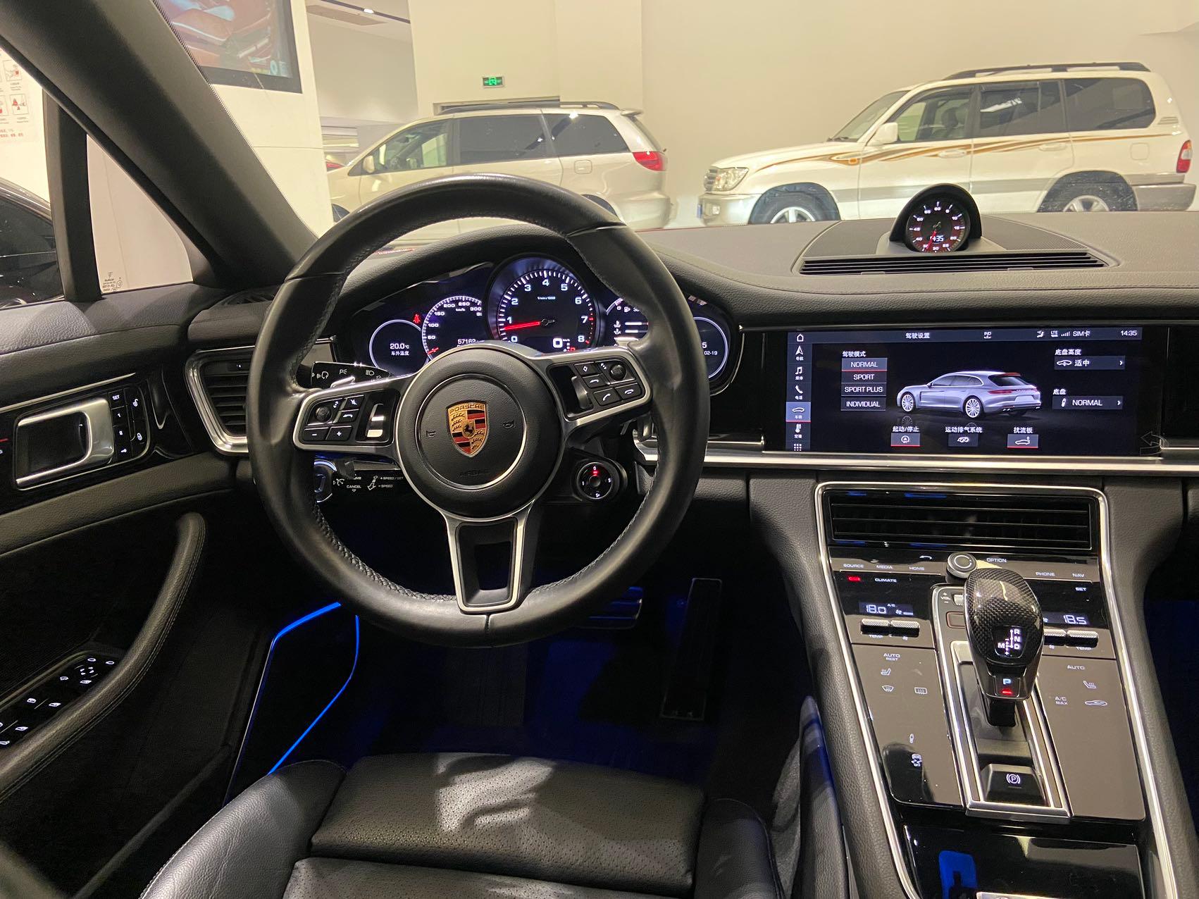 二手保时捷 Panamera 红色/黑色 2017款 4S 猎装版 2.9T