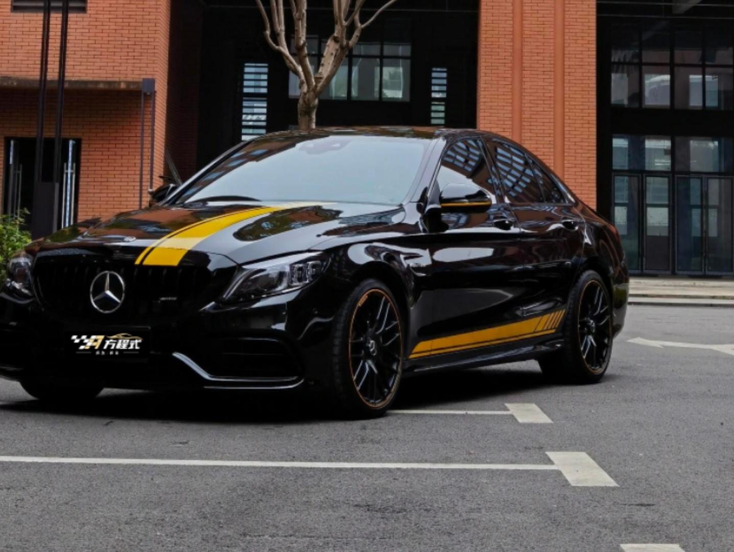 二手奔驰 AMG 黑色/黑色 2021款 AMG C 63