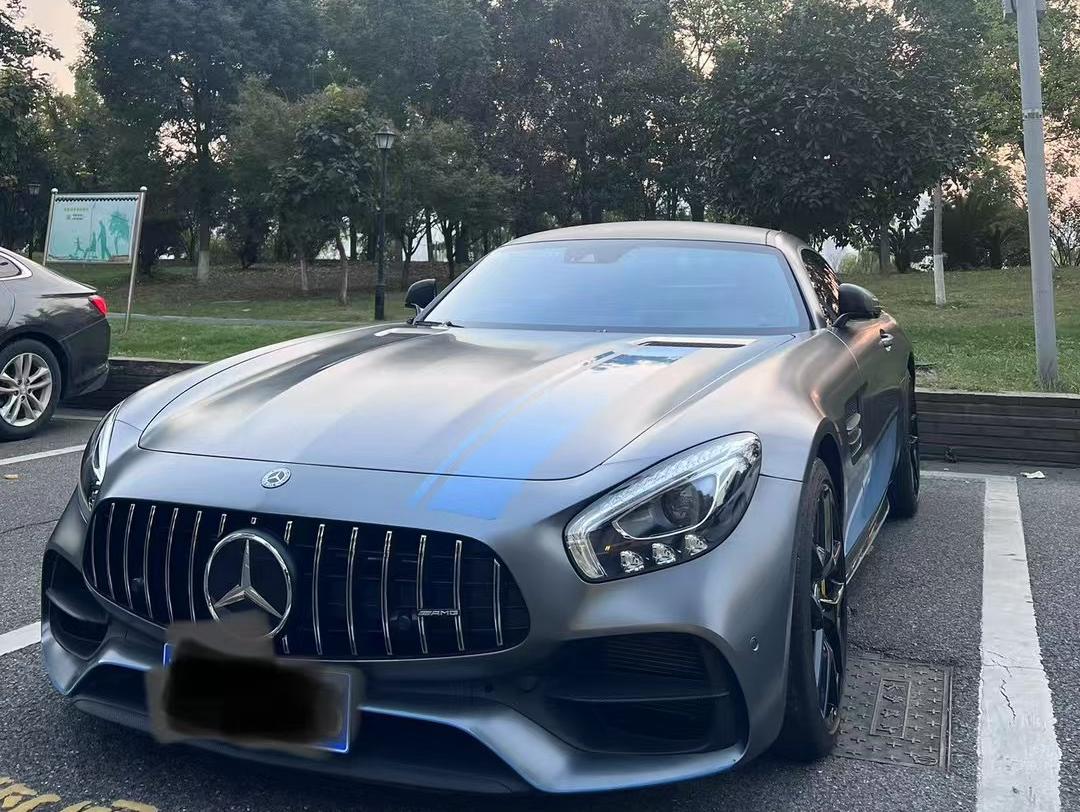 二手奔驰 AMG GT 灰色/红色 2017款
