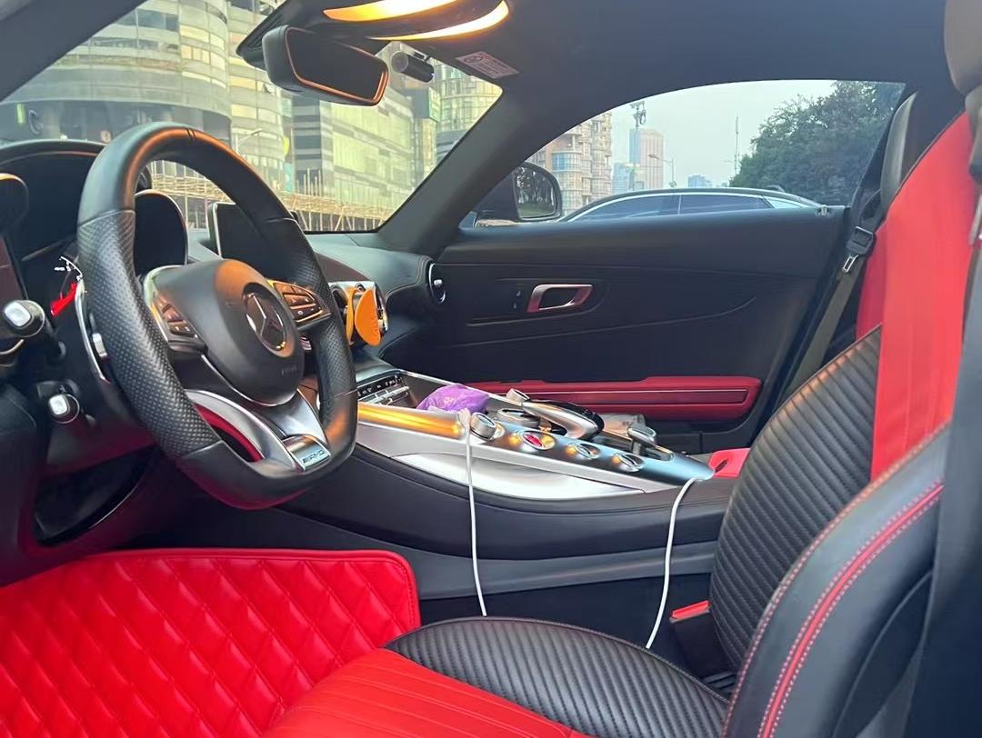 二手奔驰 AMG GT 灰色/红色 2017款