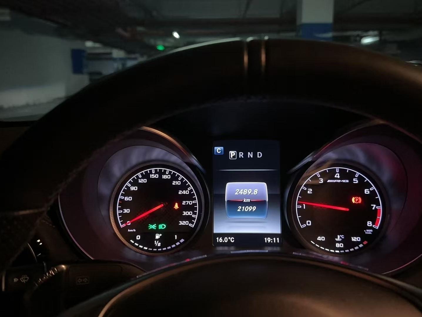 二手奔驰 AMG GT 灰色/红色 2017款