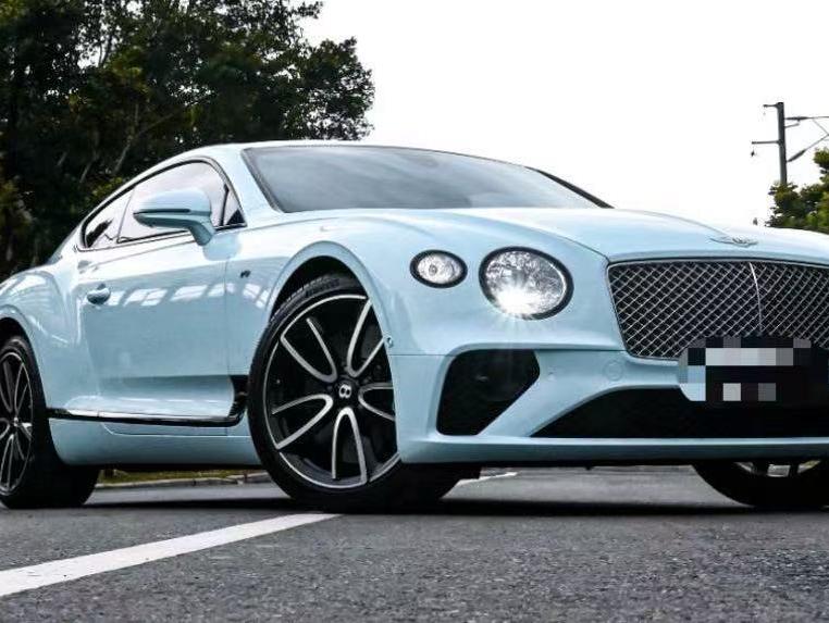 二手宾利 欧陆GT 蓝色/白色 2020款 4.0T GT V8