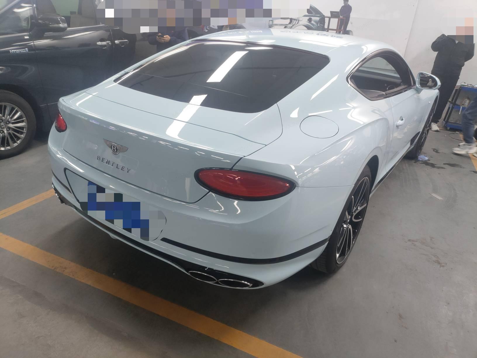 二手宾利 欧陆GT 蓝色/白色 2020款 4.0T GT V8