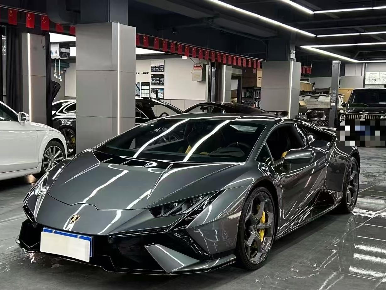 二手兰博基尼 Huracán 银灰色/黑色 兰博基尼 Huracán Tecnica  中规版