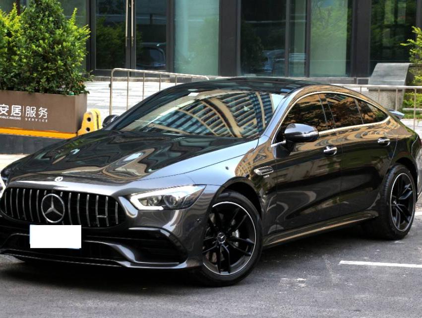 二手奔驰 AMG GT 黑色/红色 2022款 AMG GT 50 4MATIC+ 四门跑车