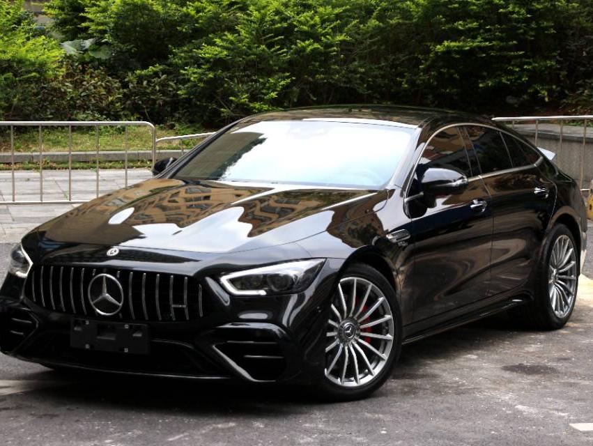 二手奔驰 AMG GT 黑色/黑色 2022款 AMG GT 50 4MATIC+ 四门跑车