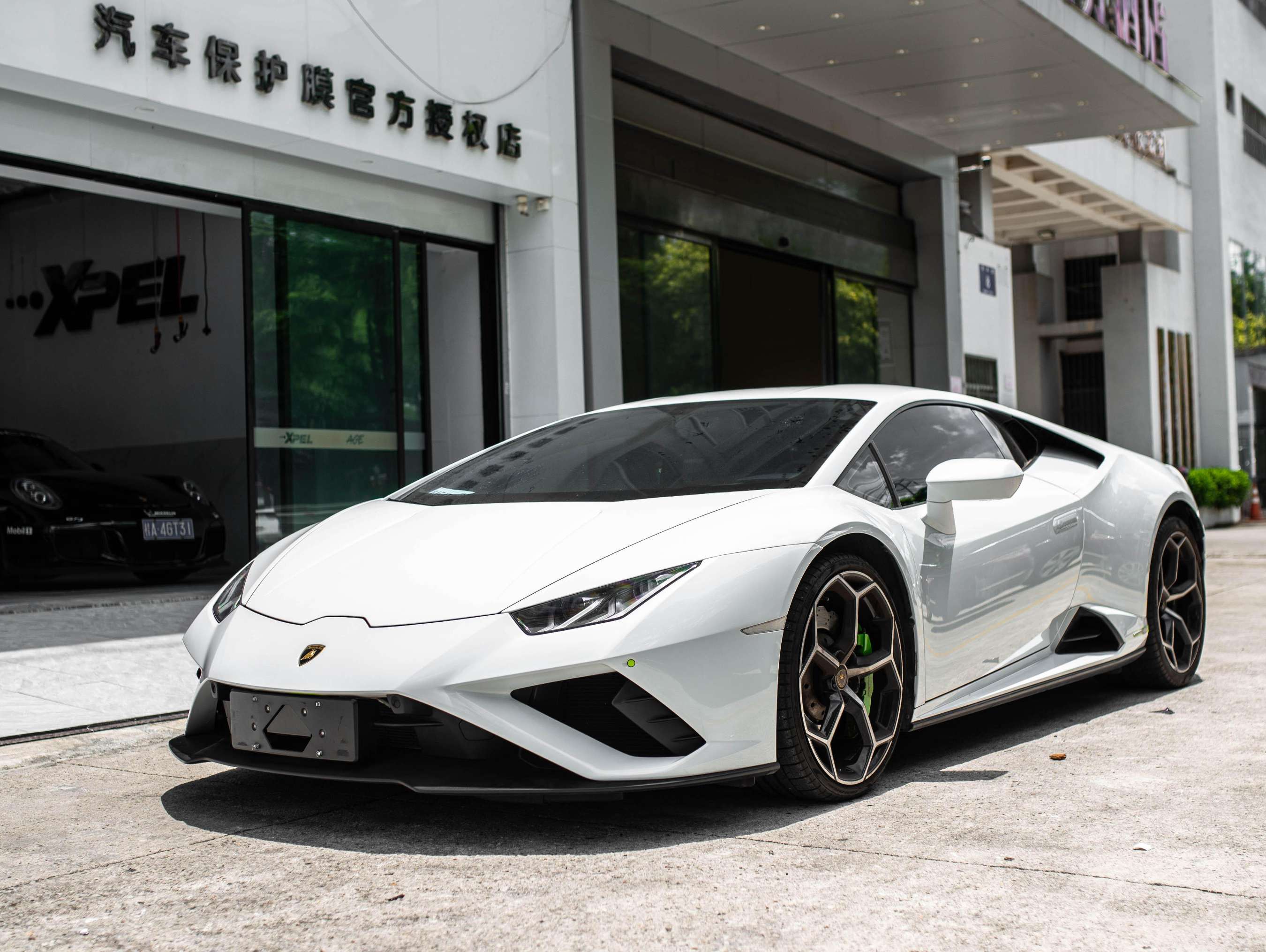 二手兰博基尼 Huracán 白色/黑色 2020款 Huracán EVO RWD