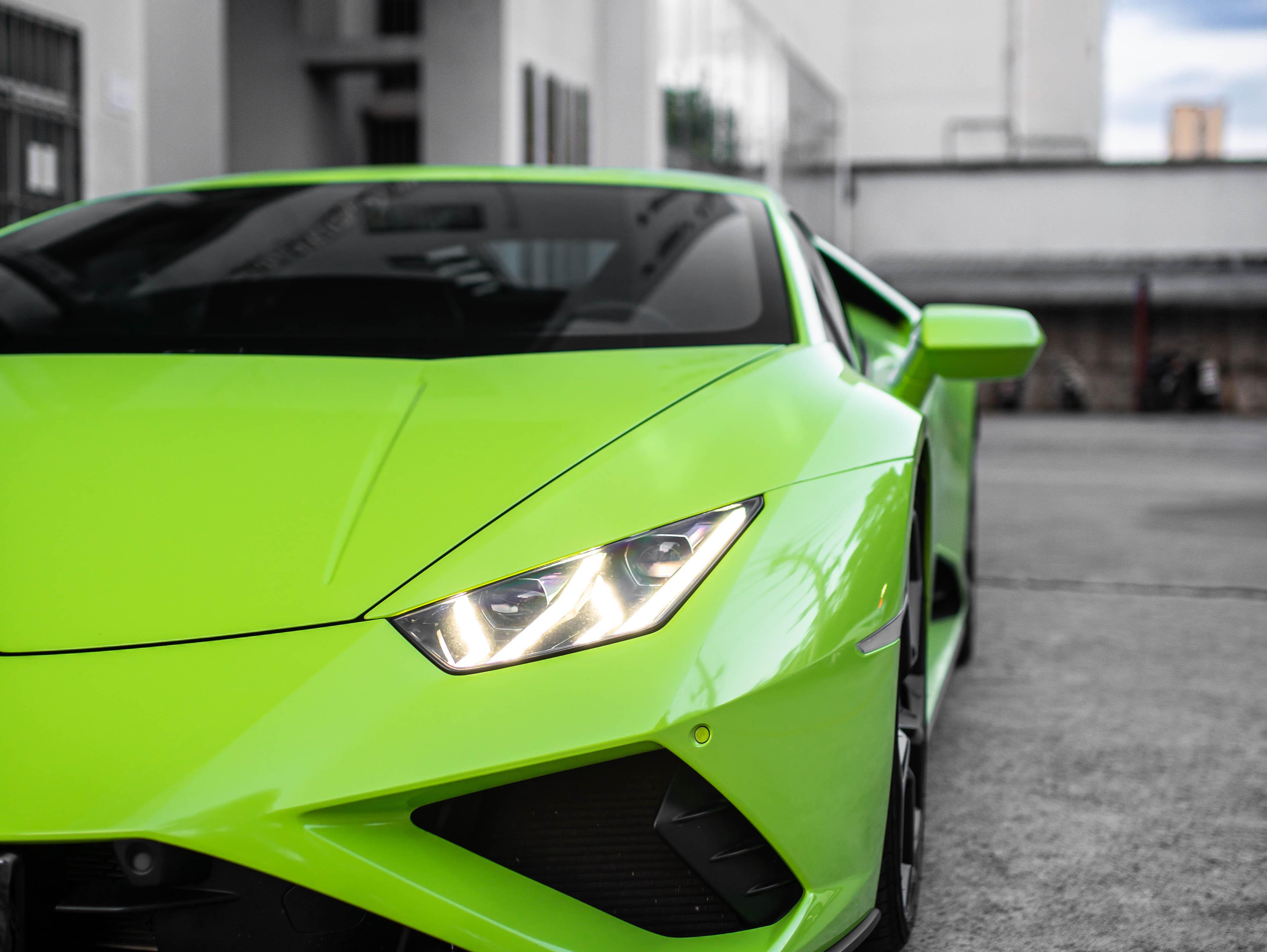 二手兰博基尼 Huracán 白色/黑色 2020款 Huracán EVO RWD