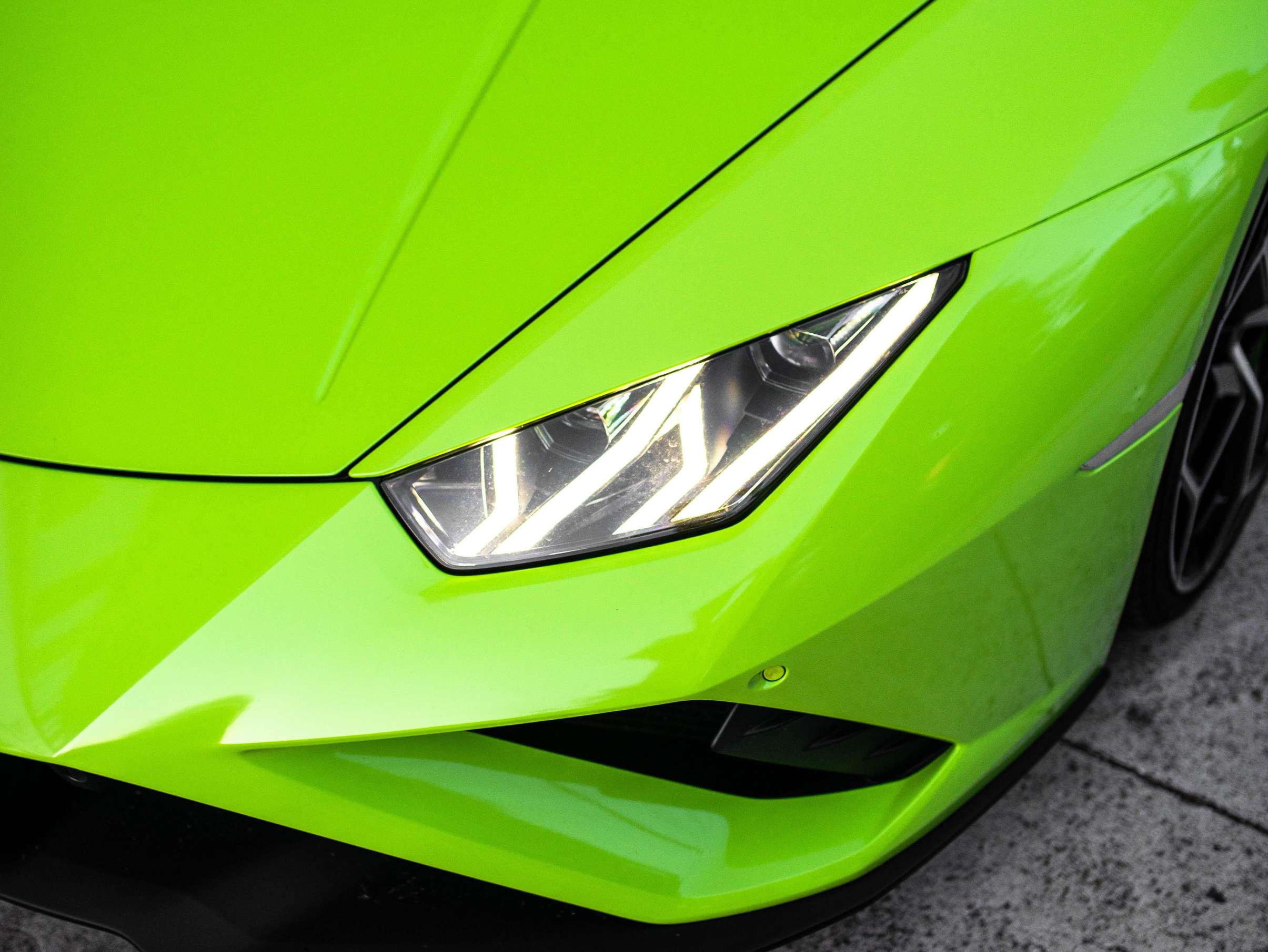 二手兰博基尼 Huracán 白色/黑色 2020款 Huracán EVO RWD