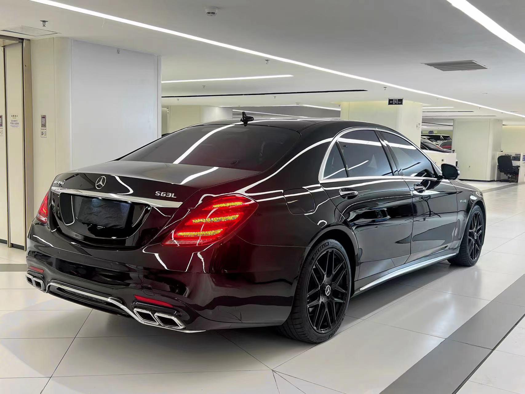 二手奔驰 AMG 黑色/棕色 2015款 AMG S63 4MATIC Coupe