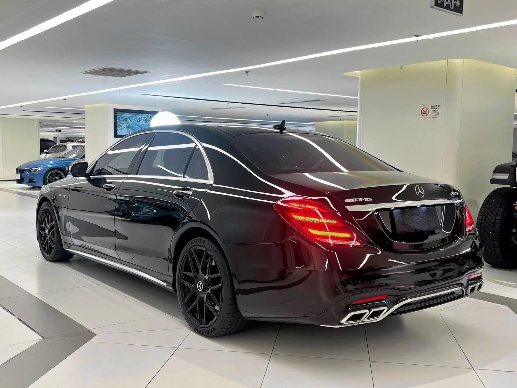 二手奔驰 AMG 黑色/棕色 2015款 AMG S63 4MATIC Coupe