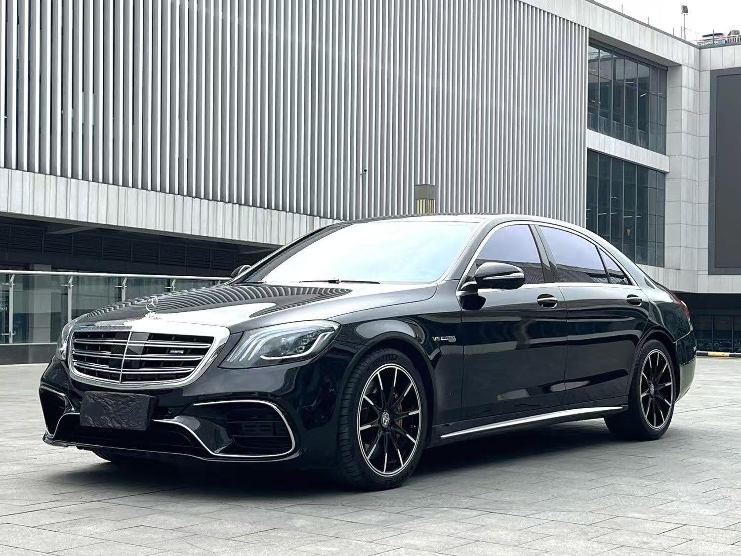 二手奔驰 AMG 黑色/棕色 2015款 AMG S63 4MATIC Coupe