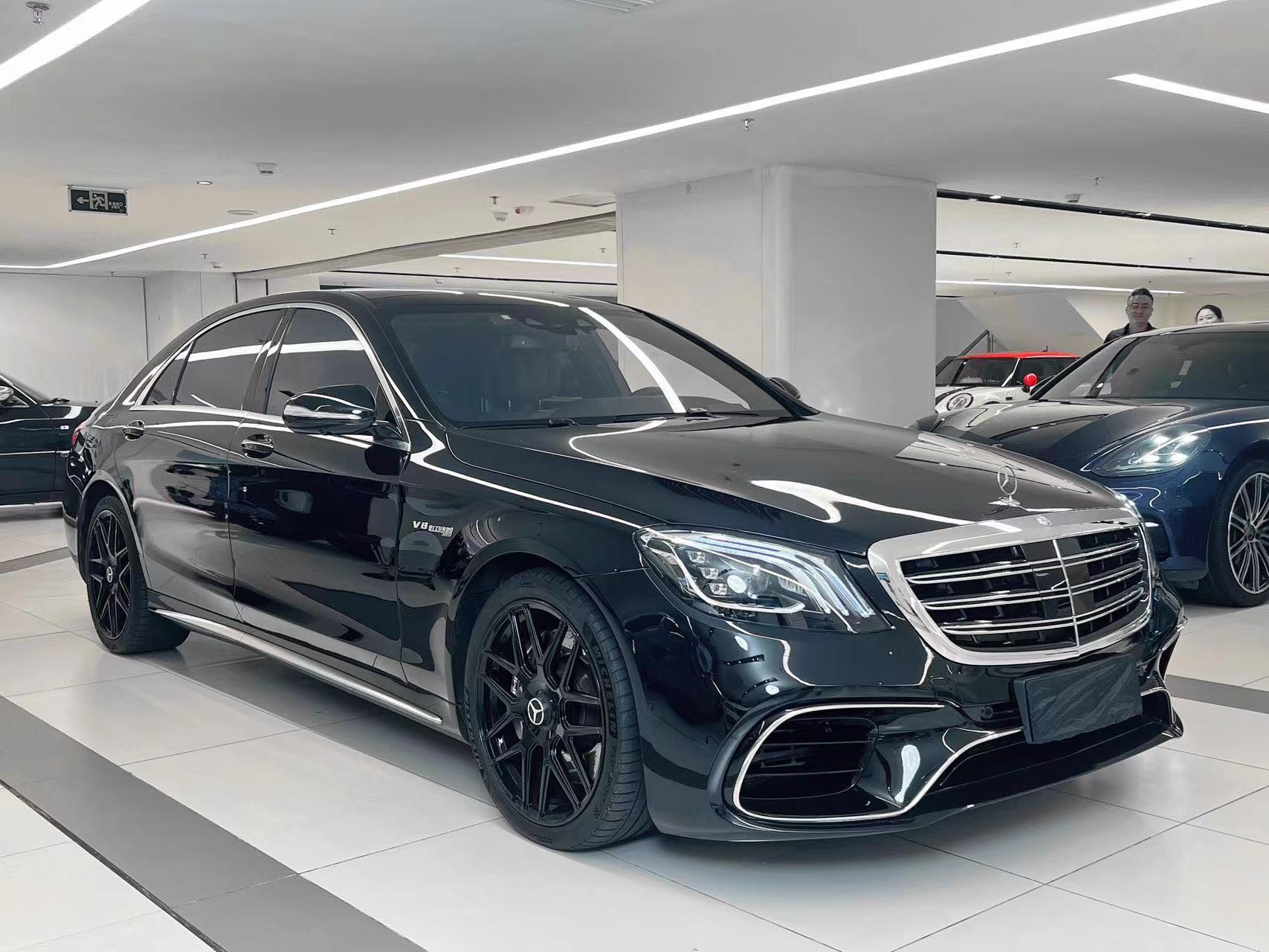 二手奔驰 AMG 黑色/棕色 2015款 AMG S63 4MATIC Coupe