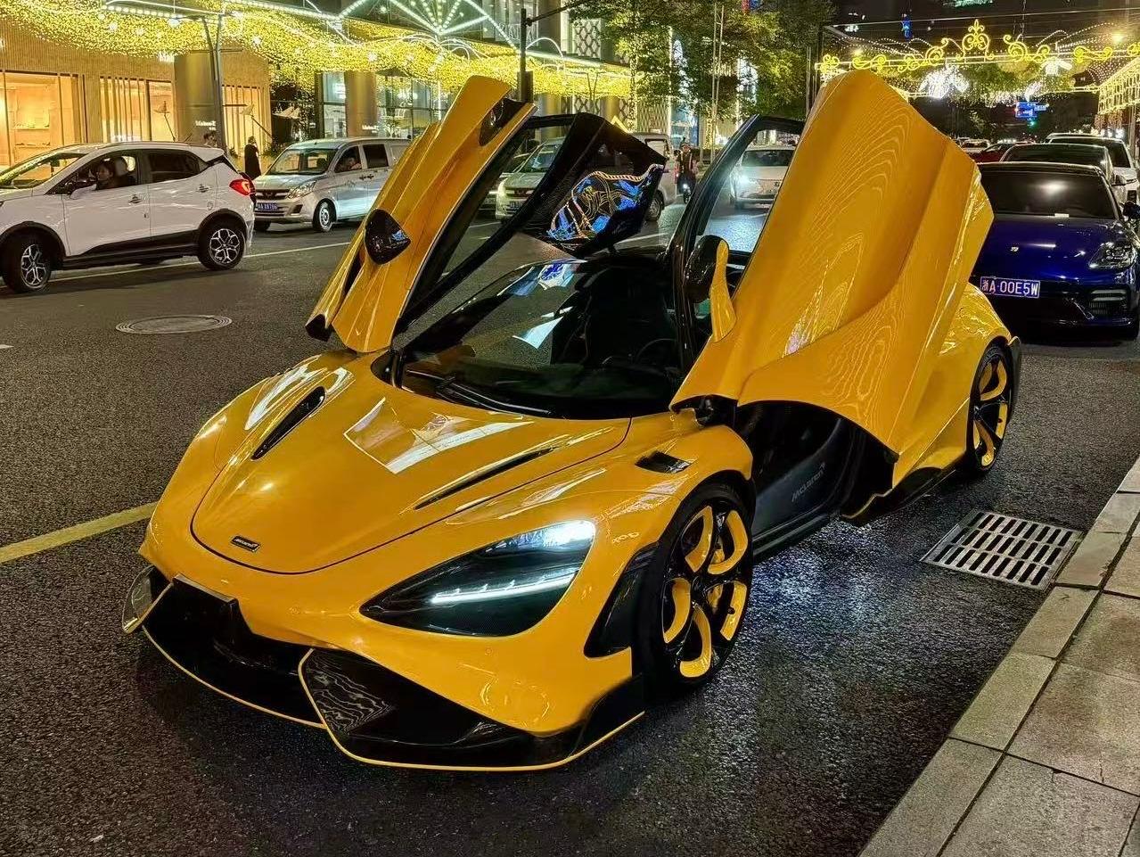 二手迈凯伦 720S 黄色/黑色 2019款 4.0T Coupe