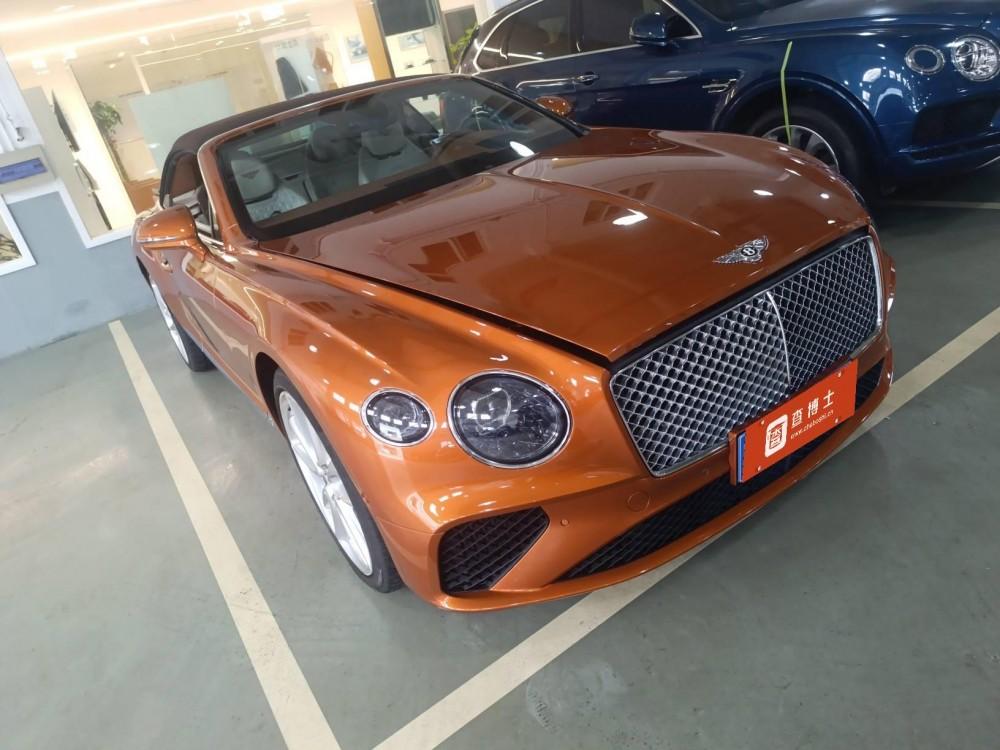 二手宾利 欧陆GT 橘色/褐色 宾利 欧陆6.0T GT W12敞篷版 欧规版