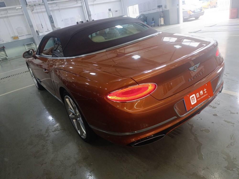 二手宾利 欧陆GT 橘色/褐色 宾利 欧陆6.0T GT W12敞篷版 欧规版